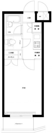 ルーブル溝の口弐番館の物件間取画像